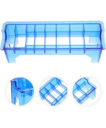 Beaupretty Calipers Shelfs Clipper Guard Storage Holder Hair Clipper Comb Holder Comb Organizer Barber Organizer Barber Tool Organizer Universal Hairdressing Tool Plastic Blue - Buy Online on GoSupps.com