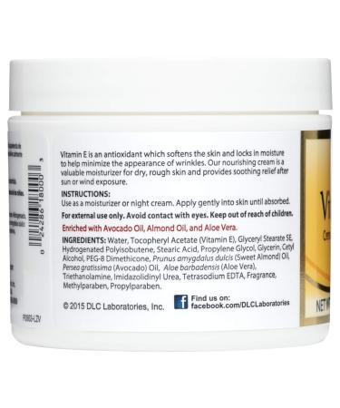 De La Cruz Vitamin E Cream Moisturizer - Anti-Aging Face & Neck Cream for All Skin Types - Made in USA 4 OZ (2 Pack) - Hydrating Skin Care - Buy Online on GoSupps.com