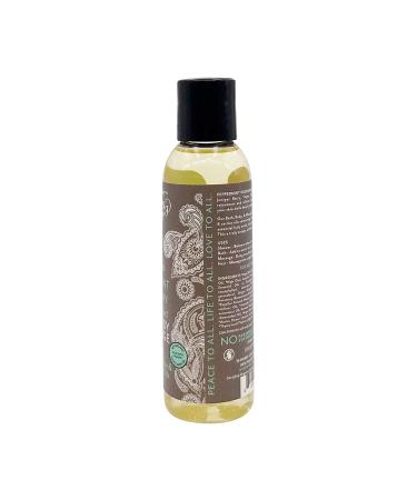 Soothing Touch Organic Body & Massage Oil - Peppermint Rosemary, 4 Oz | Natural Relaxation - Buy Online on GoSupps.com