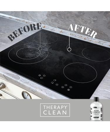 Natural Therapy Glass Stove Top Cleaner Kit - Eco-Friendly Cooktop Cleaner - Buy Online on GoSupps.com