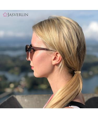 JASVERLIN 2mm Light Blonde Elastic Hair Ties - 80 Pcs Hair Accessories for Women, Girls, Kids - Thin Ponytail Holders for Fine to Medium Hair - No Pull, No Damage Stretchy Rubber Bands - Buy Online on GoSupps.com
