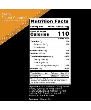 Rule 1 Proteins R1 Protein Isolate - 5lbs Lightly Salted Car - Buy Online on GoSupps.com