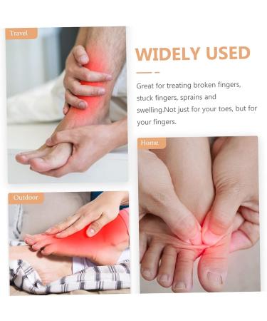 BESPORTBLE Silicone Toe Separator and Protector - 4 Pairs Skin Color - Toe Dividers for Big Toe Isolation - Bunion Toe Spacers and Straightener - Buy Online on GoSupps.com