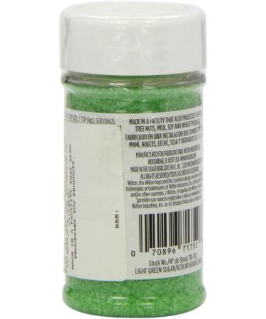 Wilton Sprinkle Sugar Light Green 92 g - Buy Online on GoSupps.com