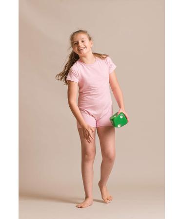 Kaycey Short Sleeve Bodysuit for Special Needs Kids | Pink | 11-12 Years - Buy Online on GoSupps.com