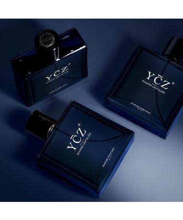 Ycz Charm Unfolds Marine Perfume for Men 1.7 oz. Long Lasting Eau De Parfum Cologne For Men Oriental Woody Fragrance - Ideal Special Occasions Making it the Ideal gentlemen s Gift (2-Pack). - Buy Online on GoSupps.com