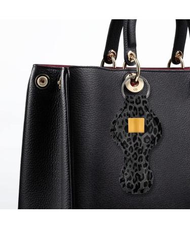 COEQINE Lip Balm Keychain for Women and Girls - For Lipstick Lipstick Lip Balm Black Leopard Print - Buy Online on GoSupps.com