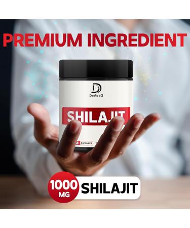 1000Mg Shilajit Pure Himalayan Organic Capsules - Contains Natural Fulvic, Humic Acid & 85 Others - Shilajit Supplement for Body Balance, Heart Health, Brain & Immune System Support - 60 Counts 60 Count (Pack of 1) - Buy Online on GoSupps.com