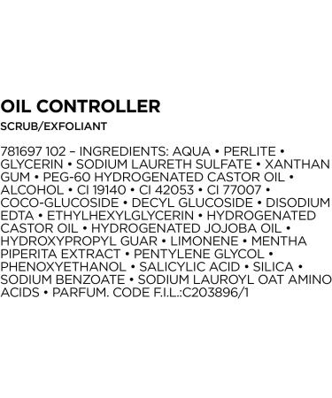 L'Oreal Paris Men Expert Face Wash Scrub for Men | Oil Controller 100 Ml 100 Milliliters - Buy Online on GoSupps.com