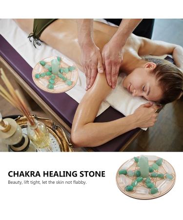 Yoga Healing Stones Set - Chakra Crystal Therapy Kit for Meditation & Energy Balancing | Semi-Precious Crystals for Holistic Healing - Buy Online on GoSupps.com