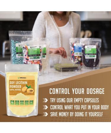 XPRS Nutra Soy Lecithin Powder - Food Grade Vegan Fat Emulsifier for Cooking & Baking - 4 oz - Buy Online on GoSupps.com