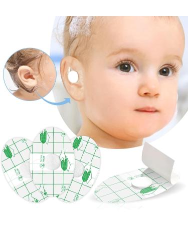 Waterproof Silicone Ear Protector Cover 60Pcs - Reusable & Washable - Bath Shower Ear Cover - Suitable for All Skin Types - Dinosaurs Design - Sky Blue One Size - Buy Online on GoSupps.com