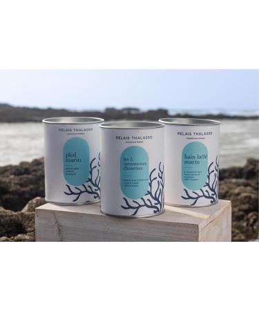 RELAIS THALASSO COSMETIQUE Relais Thalasso Cosm tique Foot Bath - Marine Foot - Invigorating and Relaxing - Gu rande Salt + Seaweed + Organic Essential Oils - 600g Naturalness: 100% - Buy Online on GoSupps.com