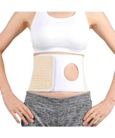 HEAXIY STOMAGE BUNDELISTION Stoma support Stomahernien belts for men and women colostomybonebear flaps with stoma opening hole 8 cm medium