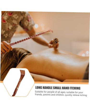 Minkissy 6-Piece Handmade Telescopic Back Scratcher Set - Portable Anti-Itch Tool & Body Massager - Buy Online on GoSupps.com
