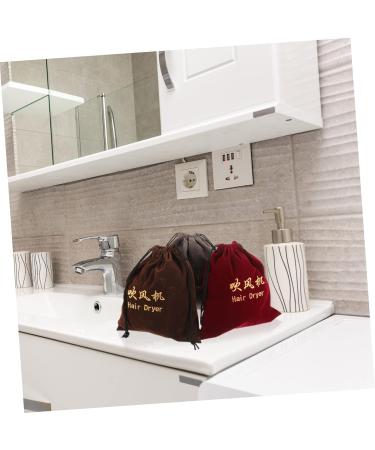 Healeved 6 Pcs Hair Dryer Storage Bag Hair Dryer Organizers Bag Drawstring Bags Hair Tools Travel Bag Fabric - Buy Online on GoSupps.com