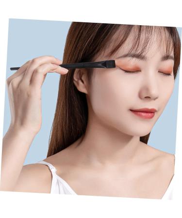 VINTORKY 6pcs Eyeliner Makeup Brush Cosmetic Brush Professional Makeup Brushes Rayon Wooden Handle Black - Buy Online on GoSupps.com