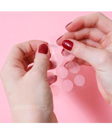 SMARTMED Cold Sore Patch Variety Lemon Balm Cold Sore Treatment Patches | 48 Patches | 2 Sizes + 2 Thickness Healing Discreet Protection for Lips - Buy Online on GoSupps.com