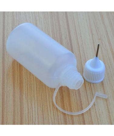Bantoye 10 Pcs Needle Tip Glue Bottle Applicator Set - DIY Quilling Tool with Precision Tips - 30 ml Plastic Liquid Dropper Bottles - Buy Online on GoSupps.com