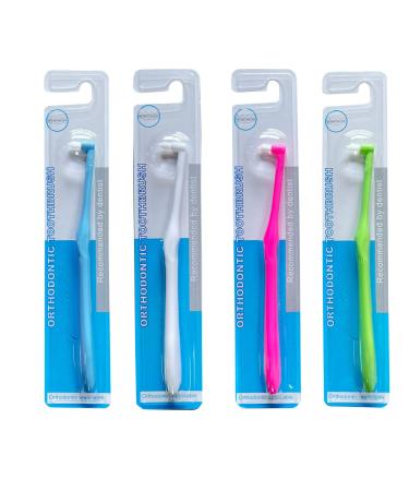 Lianrises Wisdom interdental brushes toothbrush for braces toothbrush toothbrush toothbrush denture brush interdental brushes 8 pieces