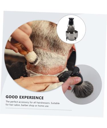 2 Sets Beard Brush Set | Professional Shaving Brush Tool for Men | Portable Beard Care Supplies - Buy Online on GoSupps.com