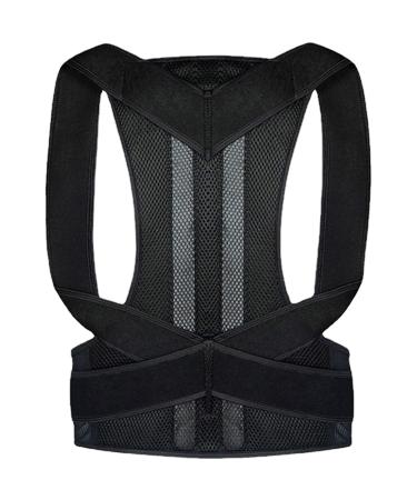 Large Size XS-5XL Posture Corrector Adjustable Back Brace Posture Support Hunchback Correction Belt Reshape Your Body Upper And Lower Back Pain Relief Brace (Color : Black Size : 5X-Large) 5X-Large Black