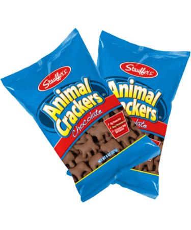 Ja'Cor Chocolate Animal Crackers Coated Animal Cracker Snack Packs Assorted Fun Animal Shapes Individual Package Snacks 8 oz Bags(Pack of 2) - Buy Online on GoSupps.com