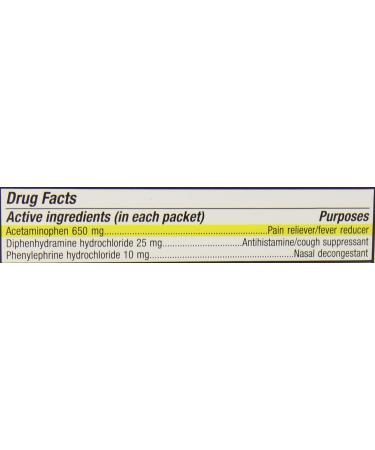 GoodSense Nighttime Severe Cold Flu Relief - Honey Lemon Nighttime Therapy 6 Count - Buy Online on GoSupps.com