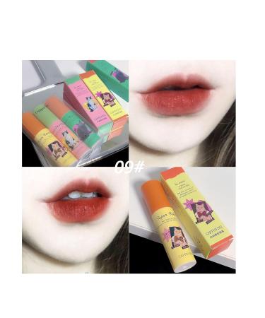 3Pcs Matte Lip Gloss Set - Waterproof Long Lasting Velvet Lipstick in Cute Cat Package | High Pigmented Non-Stick Lip Stain Makeup - Buy Online on GoSupps.com