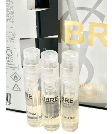 Yves Saint Laurent YSL Libre Sample Women Perfume 1.2 ml / 0.04 oz - set of 3 - Buy Online on GoSupps.com