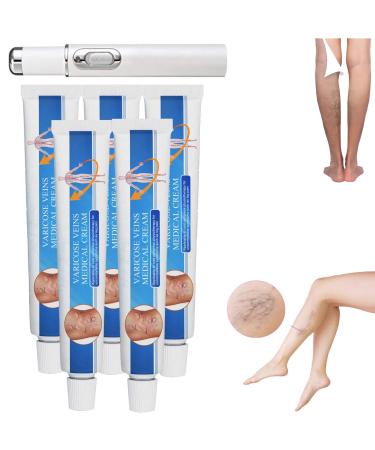 Venoheal Varicose Vein Treatment Cream, Relie Vein Treatment Cream, Anti-Varicose Vein Treatment for Legs, Varicose Vein Care Cream, Vein Care Cream for Legs, Pen & Cream