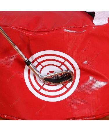 TuhooMall Golf Impact Power Smash Bag - Swing Training Aid for Powerful Hits | Waterproof & Durable - Red - Buy Online on GoSupps.com