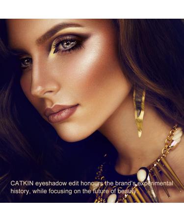COLORITE CATKIN 9colour Eyeshadow Palette Professional Eyeshadow Palette Highly Pigmented Matte Eyeshadow Palette Eyewear Water Resistant for Daily Makeup 144g C15 Forest - Buy Online on GoSupps.com