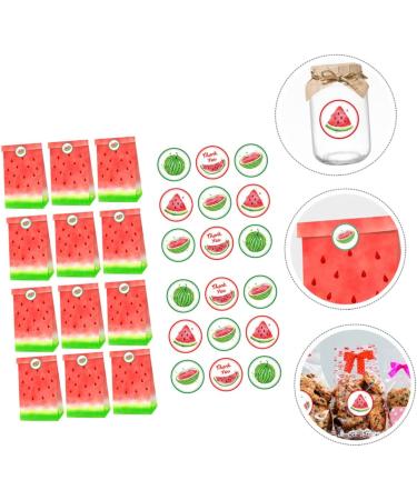 Alipis 1 Set Watermelon Paper Bag Candy Bags Candy for Kids Hawaii Paper Candy Bag Packing Bag Food - Buy Online on GoSupps.com