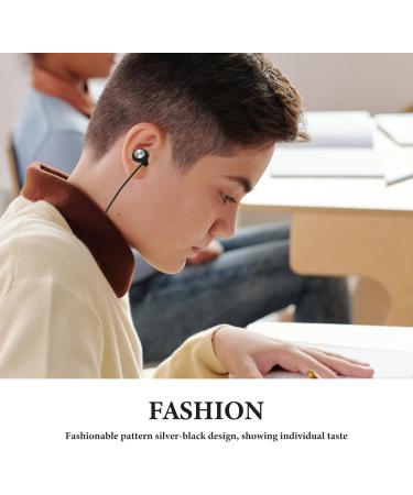 Silicone Ear Plugs for Noise Reduction - Sleep Study Travel & Concerts | Black Hearing Protection Earplugs with Cord - Buy Online on GoSupps.com