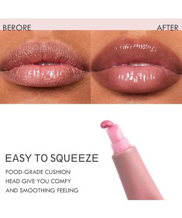  Yunmiao Tinted Lip Balm - Tinted Lip Care to Instantly Moisturize Dry Lips Clear and Natural Lip Care for Dry Lips Non Adhesive Skin Tone Yunmiao - Buy Online on GoSupps.com