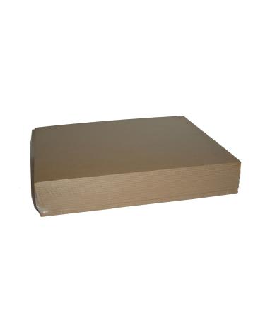 Brown Chipboard 100 Point Extra Thick 8.5 x 11 Inches.100 Caliper Heavy Cardboard 2.54 mm Thick