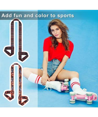 Adjustable 2-Piece Skate Leash for Child Skates - Bohemia Style | Roller Skate Boot Carrier & Shoulder Sling Strap - Buy Online on GoSupps.com