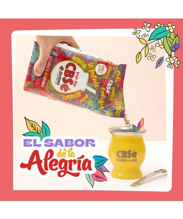  Yerbee CBS Yerba Mat Tea with Guarana 0.5 kg | Argentine Mat Tea | Invigorating and Energizing Drink - Buy Online on GoSupps.com