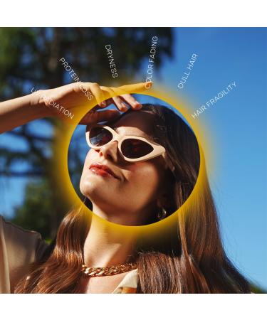 Alfaparf Milano Semi di Lino Sunshine After-Sun Hair Treatment - Vegan Restorative Care for Sun Chlorine and Salt Stressed Hair - Nourishing Detangling Adds Softness & Shine - Buy Online on GoSupps.com