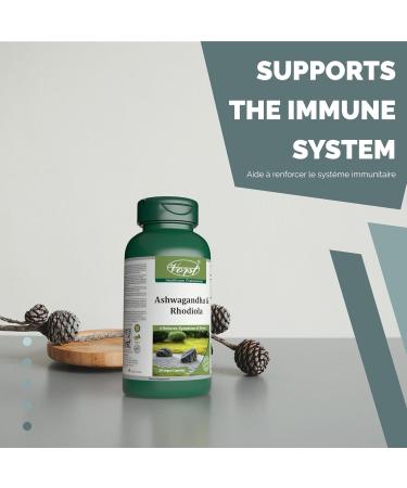 VORST Ashwagandha and Rhodiola Complex 3 x 90 Vegan Capsules | Stress Relief Supplement | 3 Bottle 270 count (Pack of 1) - Buy Online on GoSupps.com