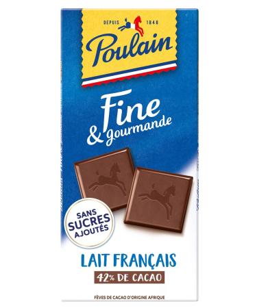 Poulain Chocolate Bar Gourmet Line Milk 100 g