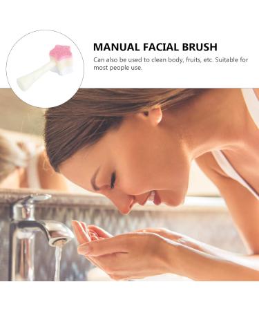 Beaupretty Exfoliating Facial Cleansing Brush | 2 in 1 Silicone Face Wash & Gentle Facial Cleanser Tool - Buy Online for Global Shipping - Buy Online on GoSupps.com