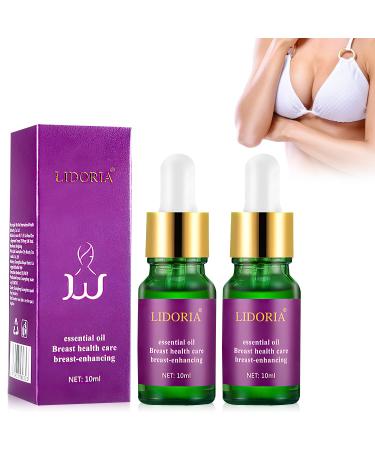 Bust Firming Natural Essence Oil Breast Enhancement Oil Plumping Enlargement Nourishing Massage Oil Natural Curves Breast Enhancement Body Oils for Women Breast Lifting Organic Essence Serum(2pcs)
