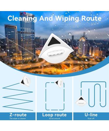 Sofenthiss Window Sill Cleaner Upgraded Magnetic Window Cleaning Tool Double Pane Side Window Cleaner Multi-Function Window Cleaning Brush - Buy Online on GoSupps.com
