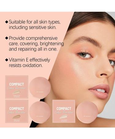 Pink Firming Cushion Foundation Cushion Foundation for Glass Skin Cushion Foundation Korean Lightweight Cushioned Unifying Moisturizing Cream Long Lasting Non-Dull (Nature 15g) - Buy Online on GoSupps.com