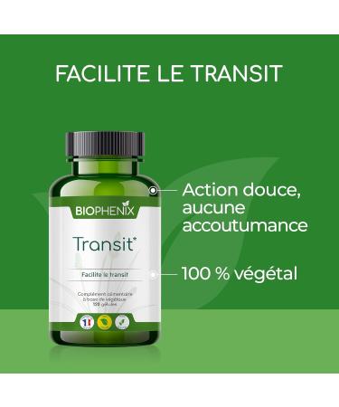Transit 120 G lules - Compl ment Alimentaire 100% Naturel Base de V g taux - Casse Muette Enzymes de Papaye Ferment e et Ispaghul - Facilite le Transit - Buy Online on GoSupps.com