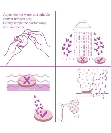 Shower Steamers Aromatherapy Variety Pack - Set of 6 Shower Bombs with Essential Oils for Self Care & Home Spa Relaxation - Great Gift for Birthday or Valentine's Day - Buy Online on GoSupps.com