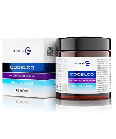 Mr. Fuss Mr. Fuss ODOBLOQ Deodorant Cream for Sweaty Feet and Strong Odors Aluminum-Free 100 ml Cream for Men and Women