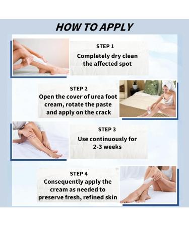 Urea Foot Cream Cracked Heel Balm Urea 40% Cream Cracked Heel Repair Cream Feet Skin Remover Callus Remover Foot Cream for Dry Skin Moisturizing Crack Cream Foot Care - Buy Online on GoSupps.com